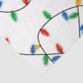 カラフルフェスティバルクリスマスライトパターン 薄葉紙 (詳細)