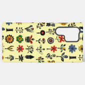 カラフルフォークフローラ SAMSUNG GALAXYケース (裏面横)