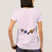 カラフルフォークフローラ Tシャツ (裏面)