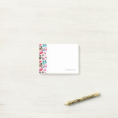 カラフルフクロウ型 ポストイット (デスク上)