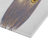 カラフルフクロウ絵画の カッティングボード (角)