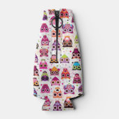 カラフルフクロー子供へパターン2 ボトルクーラー (裏面)