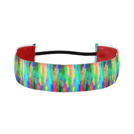 カラフルフスリップまたは滑ることド アスレチックヘッドバンド