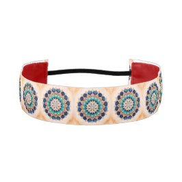 カラフルフスリップまたは滑ることド アスレチックヘッドバンド