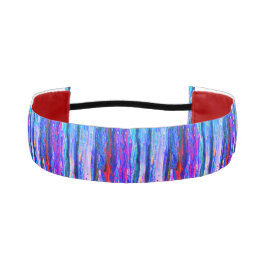 カラフルフスリップまたは滑ることド アスレチックヘッドバンド