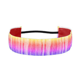 カラフルフスリップまたは滑ることド アスレチックヘッドバンド