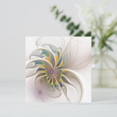 カラフルフラクタルオーナメント。抽象芸術の花 セーブザデート (スタンド正面)