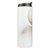 カラフルフラクタルオーナメント。抽象芸術の花 タンブラー (回転左)