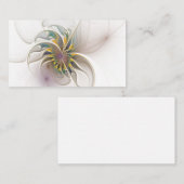 カラフルフラクタルオーナメント。抽象芸術の花 ノートカード (正面/裏面)