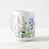 カラフルフラワーギフトアイデア 🌸 コーヒーマグカップ 470ml (正面左)