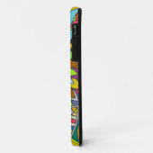 カラフルフラワーマンダラヤエイデザイン Case-Mate iPhoneケース (裏面/左)