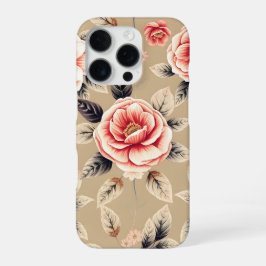 カラフルフラワー iPhone 16 PROケース