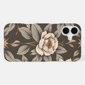 カラフルフラワー iPhoneケース (裏面横)