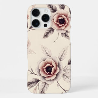 カラフルフラワー iPhone 16 PRO MAXケース