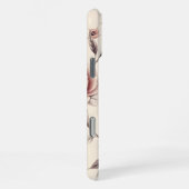 カラフルフラワー iPhoneケース (右側面)