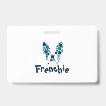 カラフルフランスのサークル付きブルドッグ