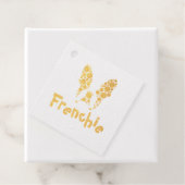 カラフルフランスのサークル付きブルドッグ フェイバータグ (箱)