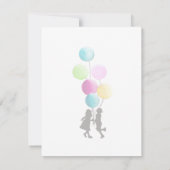 カラフルフランスのマカロン遊誕生日 カード (裏面)