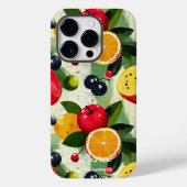 カラフルフルーツメドレイはっきりしたン鮮やかズ Case-Mate iPhoneケース (裏面)