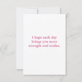 カラフルフローラが直ぐ元気になる カード (裏面)