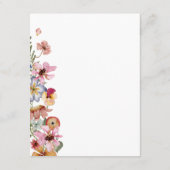 カラフルフローラの結婚詳細・エンクロージャ・カード エンクロージャーカード (裏面)