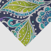 カラフルフローラろうけつ染めアートティッシュペーパー 薄葉紙 (詳細)