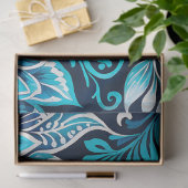 カラフルフローラろうけつ染めアートティッシュペーパー 薄葉紙 (ギフト)