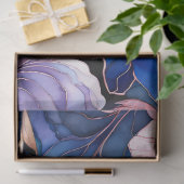 カラフルフローラインクアートティッシュペーパー 薄葉紙 (ギフト)