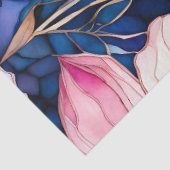 カラフルフローラインクアートティッシュペーパー 薄葉紙 (詳細)