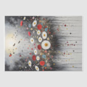 カラフルフローラオーナメントバージョン – デコページ – 薄葉紙 (正面)