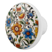 カラフルフローラカスタムセラミックノブ セラミックノブ (右)