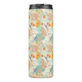 カラフルフローラガーデン模様 タンブラー (裏面)