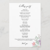 カラフルフローラガーデン水彩手絵を描型 プログラム (裏面)