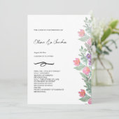 カラフルフローラガーデン水彩手絵を描型 プログラム (スタンド正面)