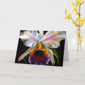 カラフルフローラグリーティングカード カード (黄色い花)