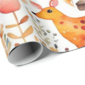 カラフルフローラコテージのコアパターン ラッピングペーパー (ロールコーナー)