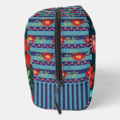 カラフルフローラストライプレッド・ブルー ドップキット (右)