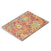 カラフルフローラスパイラルノート ノートブック (左側)