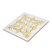 カラフルフローラデザイン タイル (側面)