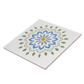 カラフルフローラデザイン タイル (側面)