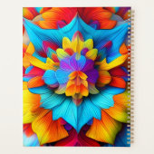 カラフルフローラデザイン プランナー手帳 (裏面)