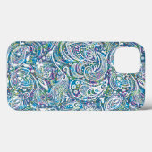 カラフルフローラペイズリーパターン Case-Mate iPhoneケース (裏面 (横))