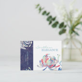 カラフルフローラマッサージ+スパアポイントメントカード 予約カード (スタンド正面)