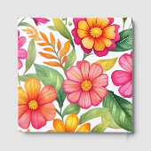 カラフルフローラメキシ結婚コの ゲストブック (裏面)