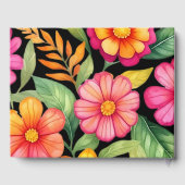 カラフルフローラメキシ結婚コの ゲストブック (裏面)