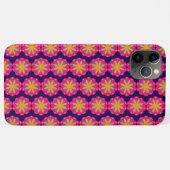 カラフルフローラ円形状 Case-Mate iPhoneケース (裏面(横))