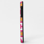 カラフルフローラ円形状 Case-Mate iPhoneケース (裏面/左)
