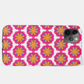 カラフルフローラ円形状 Case-Mate iPhoneケース (裏面(横))