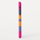 カラフルフローラ円形状 Case-Mate iPhoneケース (裏面/左)