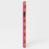 カラフルフローラ円形状 iPhoneケース (右側)